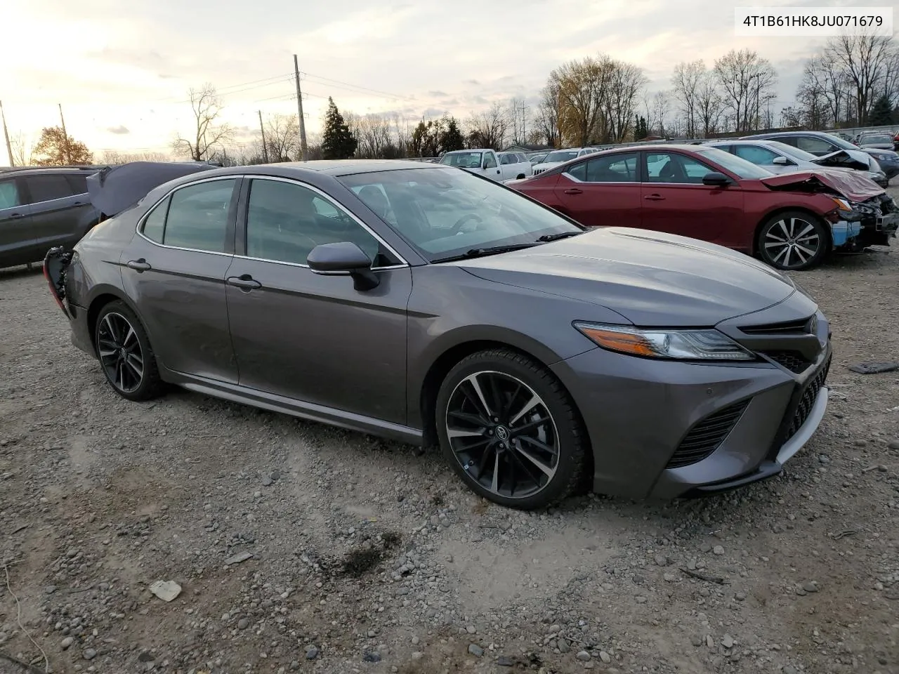 2018 Toyota Camry Xse VIN: 4T1B61HK8JU071679 Lot: 78801614