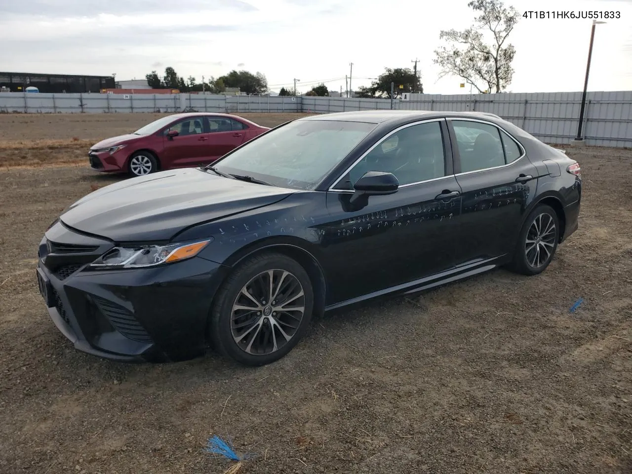 2018 Toyota Camry L VIN: 4T1B11HK6JU551833 Lot: 78833614