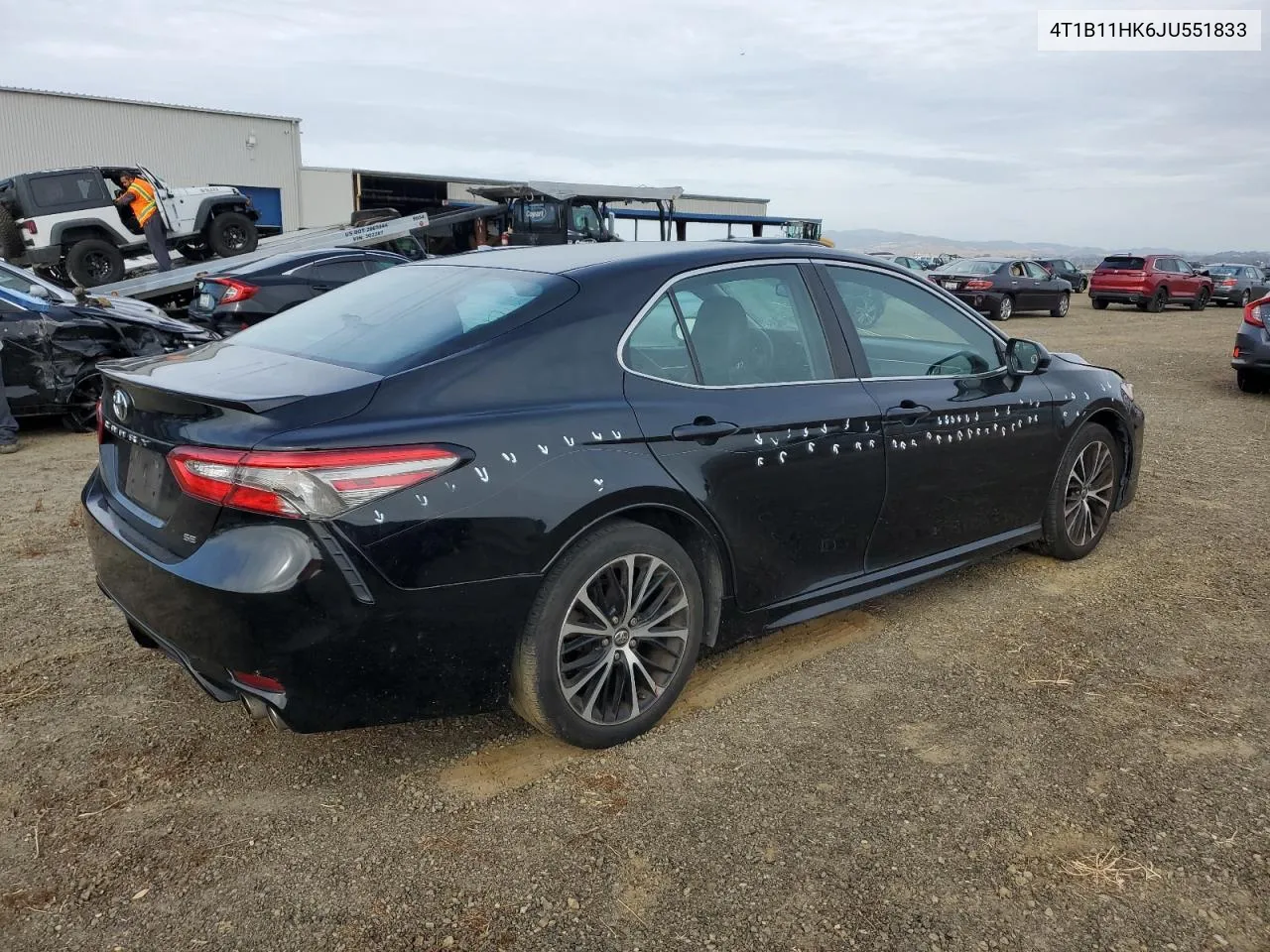 2018 Toyota Camry L VIN: 4T1B11HK6JU551833 Lot: 78833614