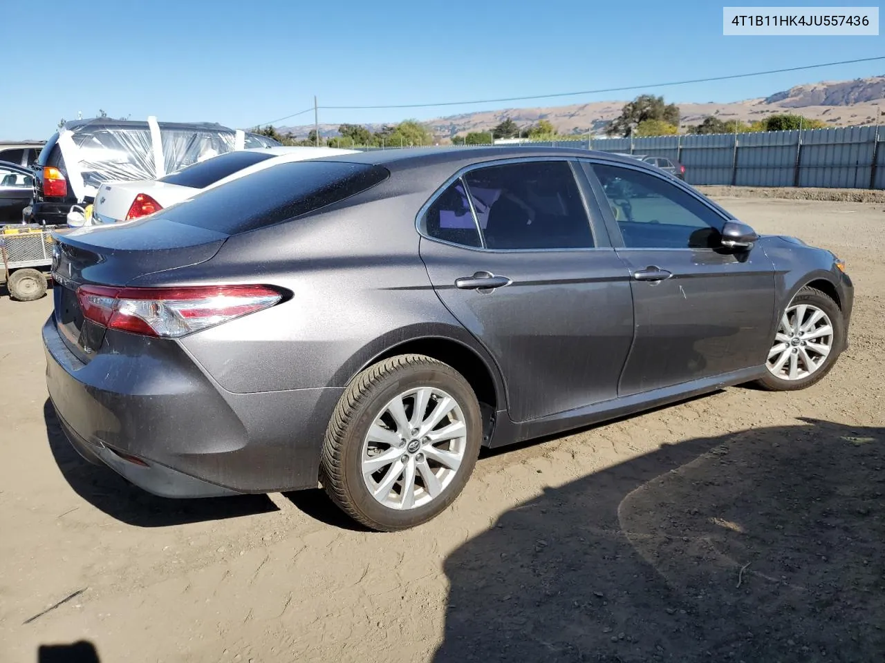 2018 Toyota Camry L VIN: 4T1B11HK4JU557436 Lot: 78842944