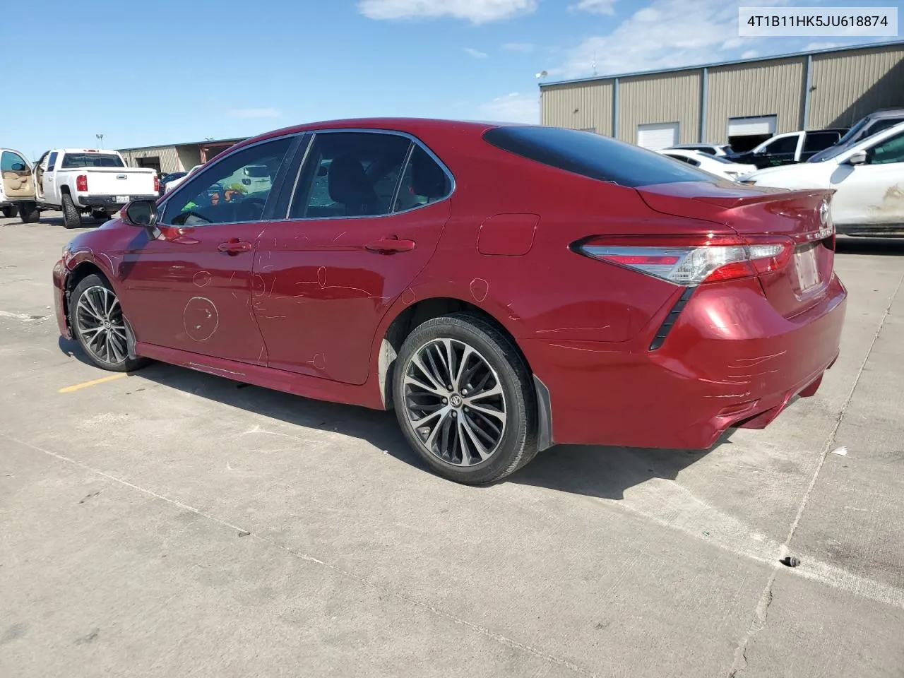 2018 Toyota Camry L VIN: 4T1B11HK5JU618874 Lot: 78908404