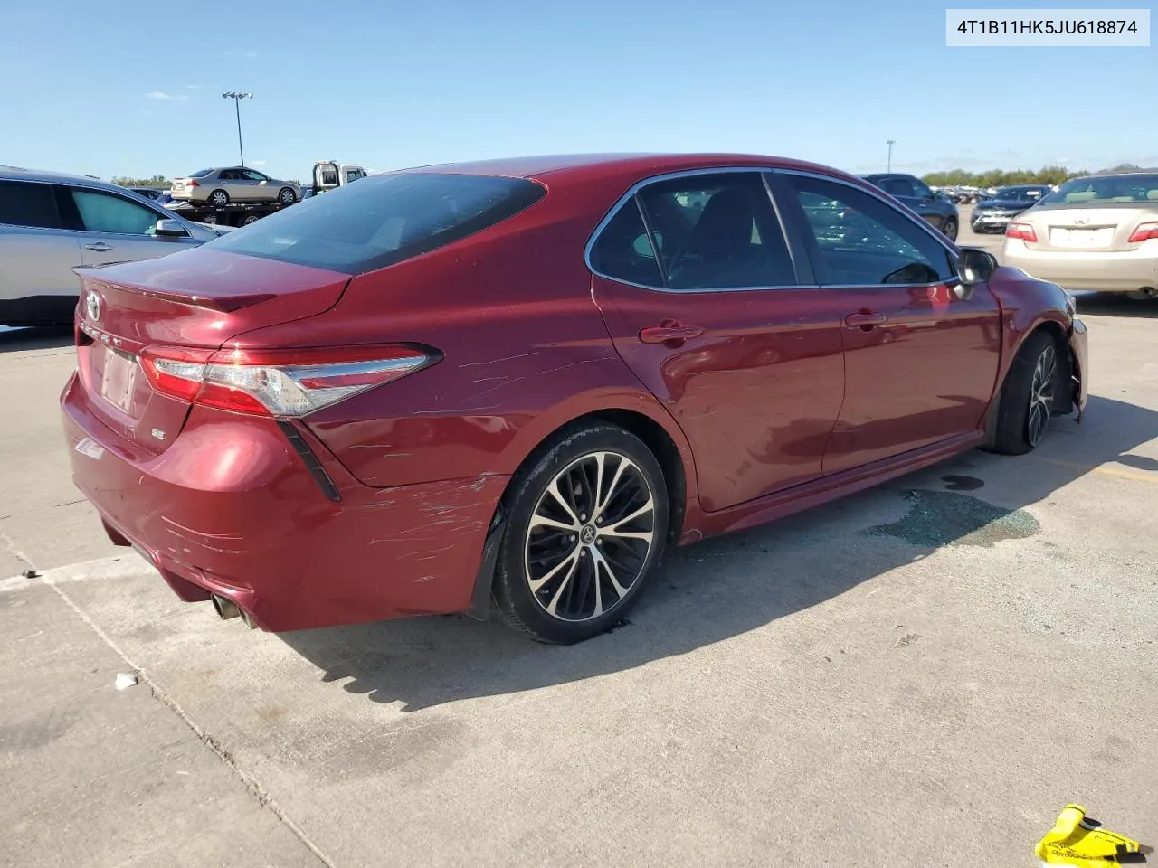 2018 Toyota Camry L VIN: 4T1B11HK5JU618874 Lot: 78908404