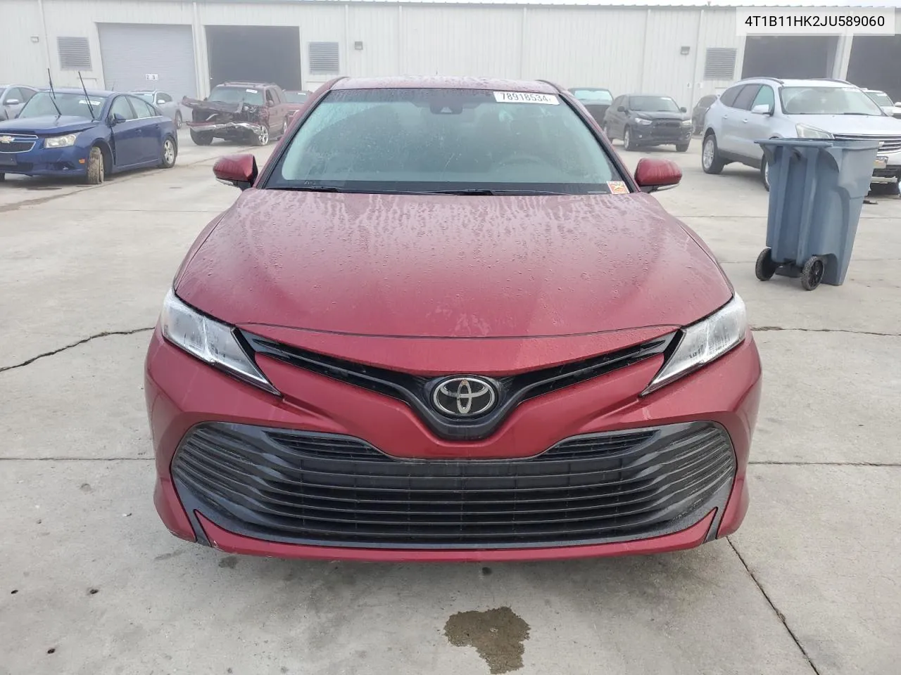 2018 Toyota Camry L VIN: 4T1B11HK2JU589060 Lot: 78918534