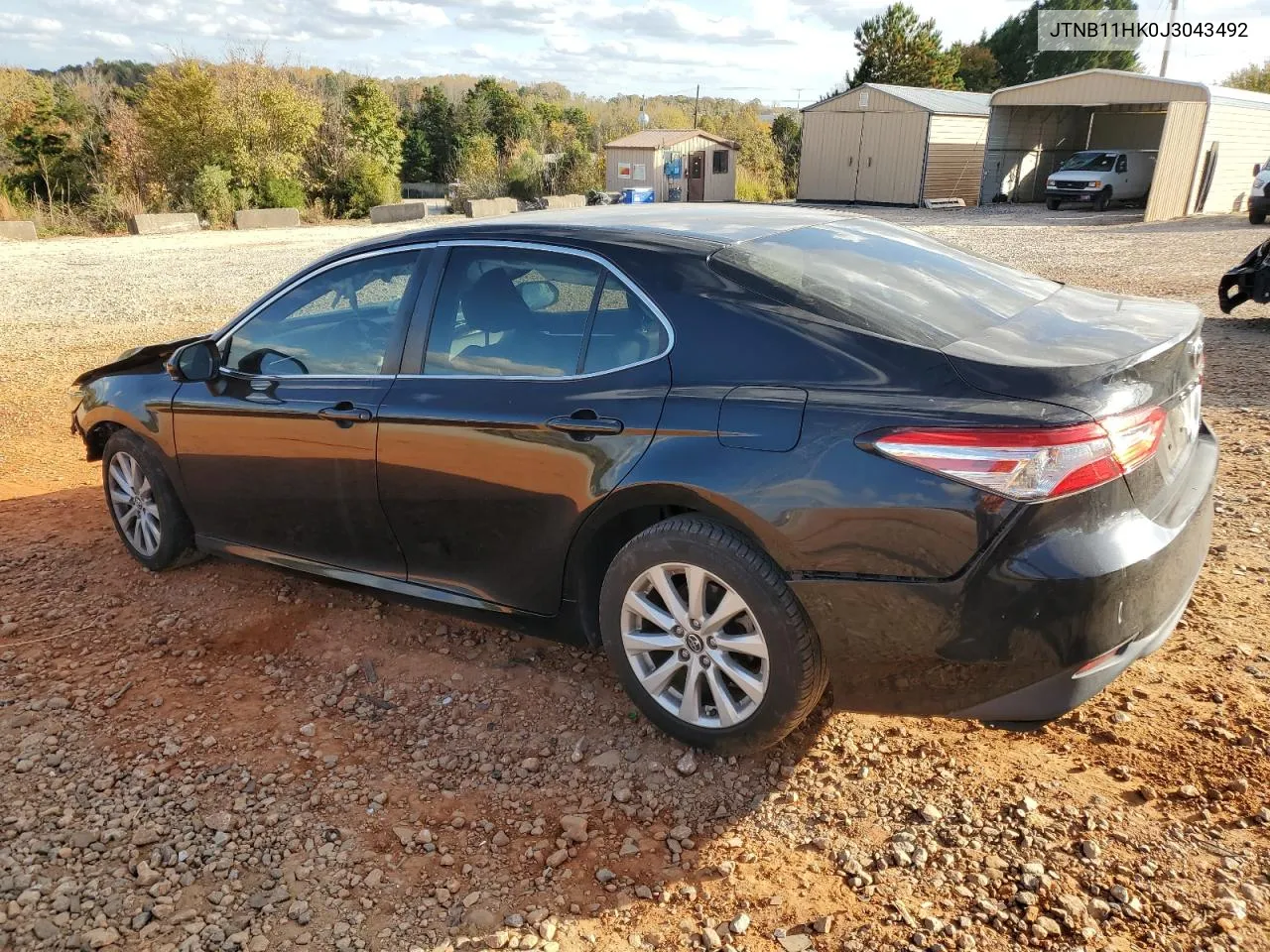 2018 Toyota Camry L VIN: JTNB11HK0J3043492 Lot: 78922184