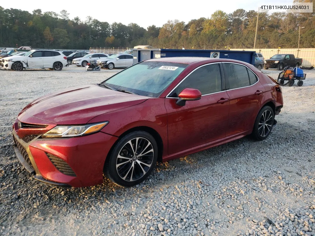 2018 Toyota Camry L VIN: 4T1B11HK0JU524031 Lot: 78932124