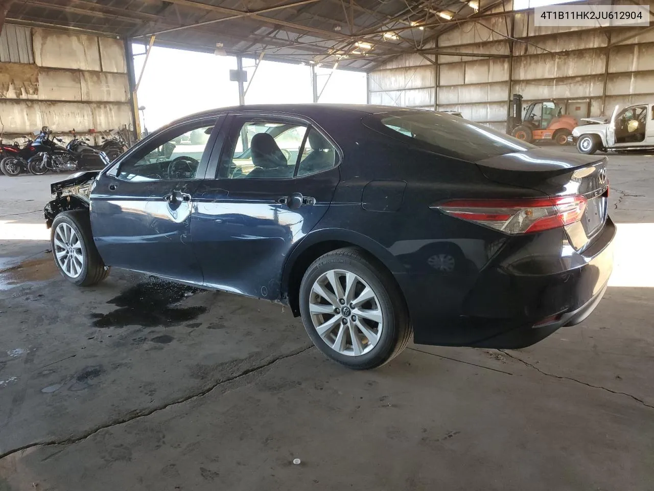 4T1B11HK2JU612904 2018 Toyota Camry L