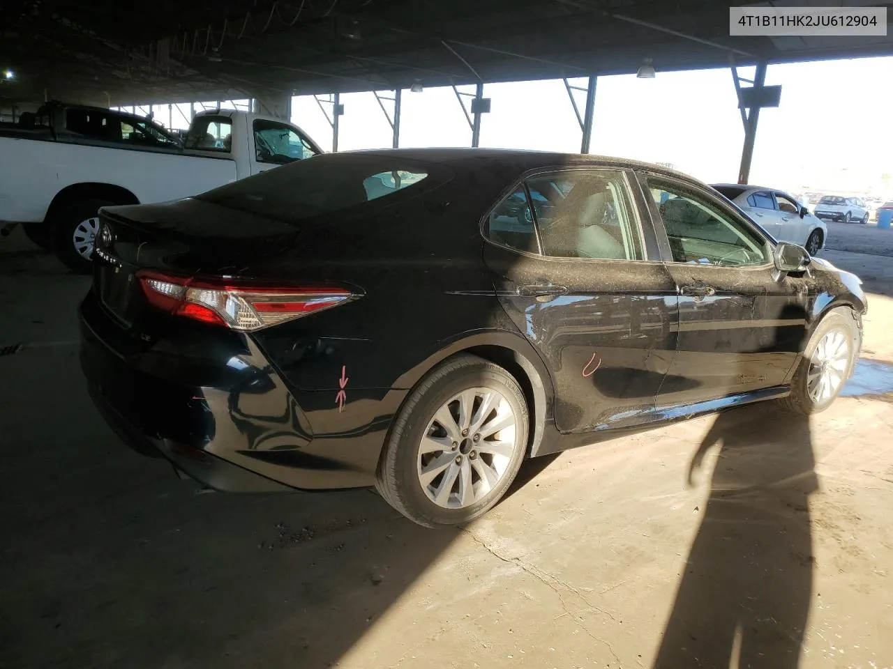 2018 Toyota Camry L VIN: 4T1B11HK2JU612904 Lot: 79023734