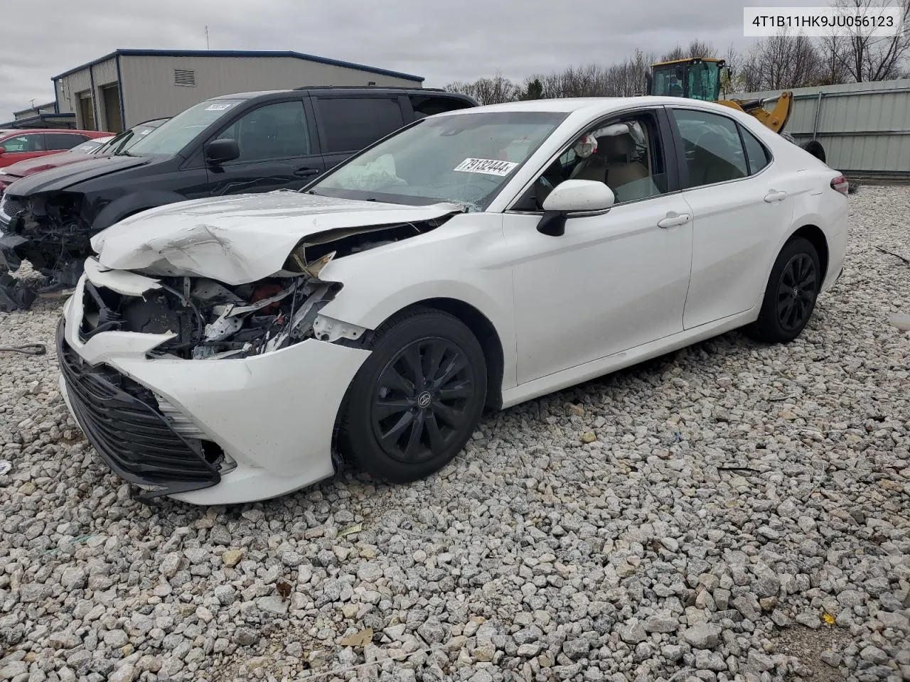 2018 Toyota Camry L VIN: 4T1B11HK9JU056123 Lot: 79132444