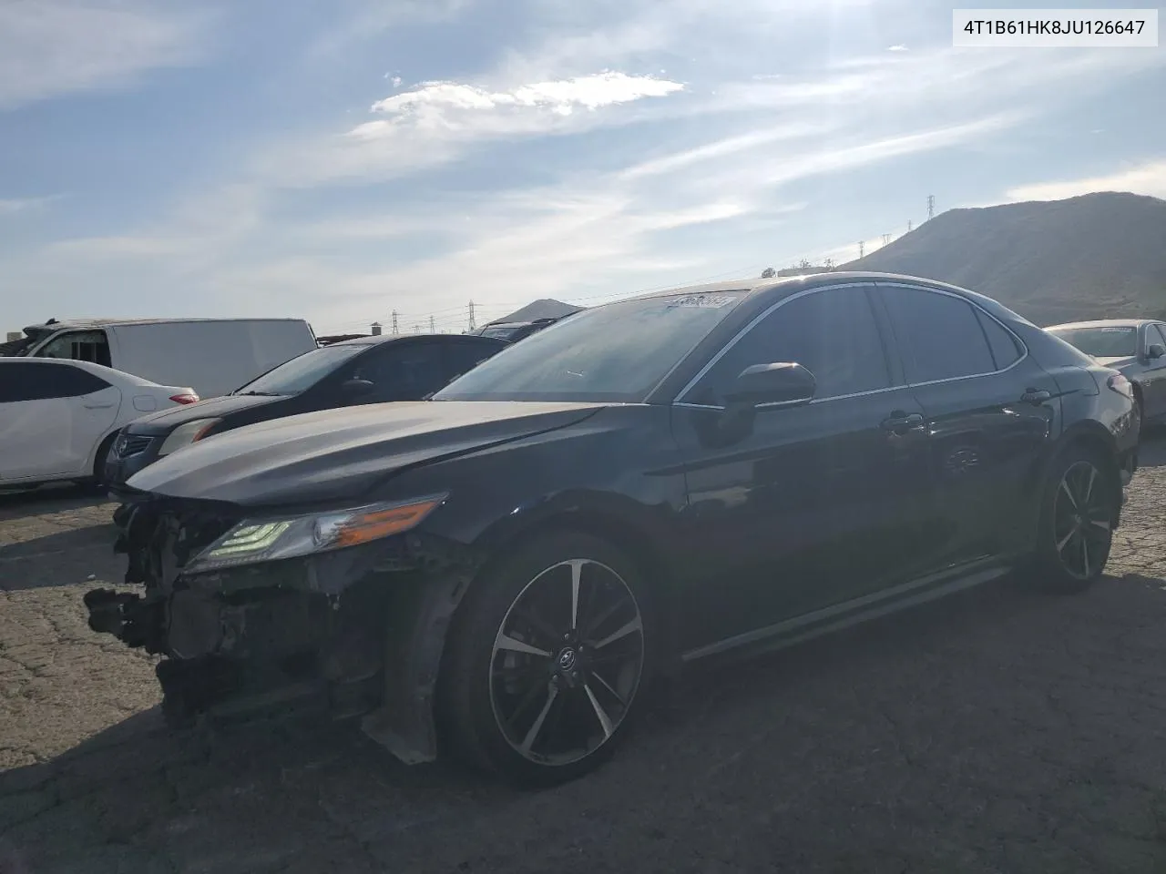 2018 Toyota Camry Xse VIN: 4T1B61HK8JU126647 Lot: 79230564