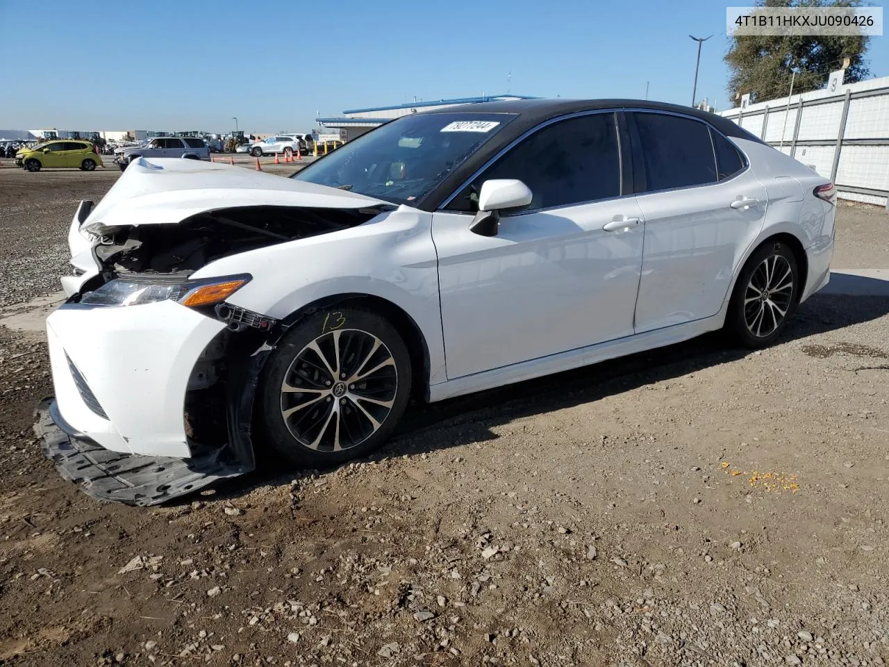 2018 Toyota Camry L VIN: 4T1B11HKXJU090426 Lot: 79277244