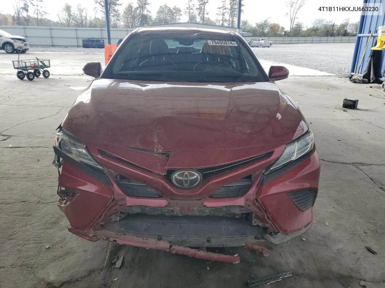 2018 Toyota Camry L VIN: 4T1B11HKXJU663230 Lot: 79405074