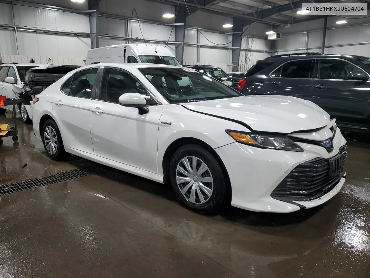 2018 Toyota Camry Le VIN: 4T1B31HKXJU504704 Lot: 79459584