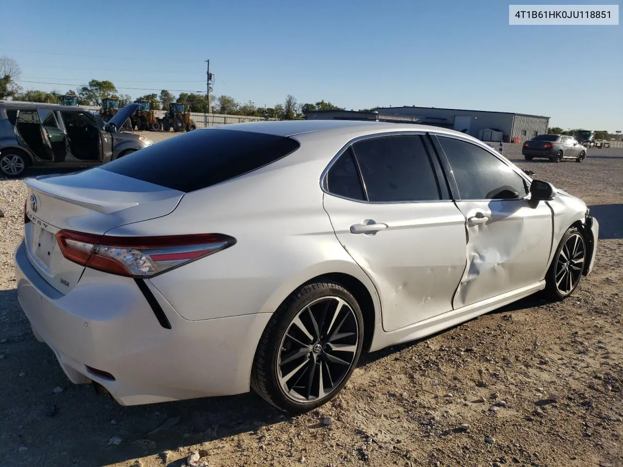 2018 Toyota Camry Xse VIN: 4T1B61HK0JU118851 Lot: 79460144