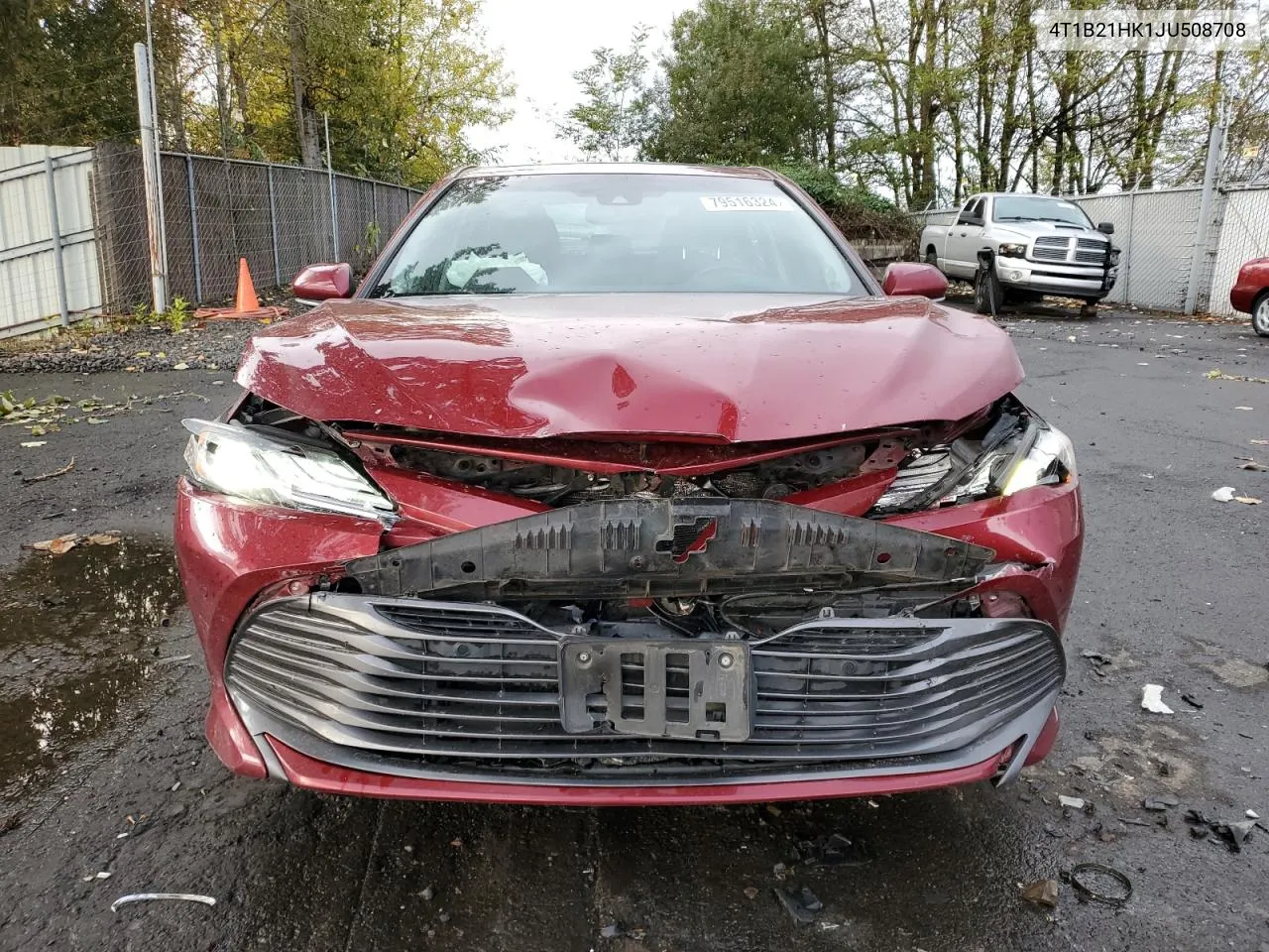 2018 Toyota Camry Hybrid VIN: 4T1B21HK1JU508708 Lot: 79516324