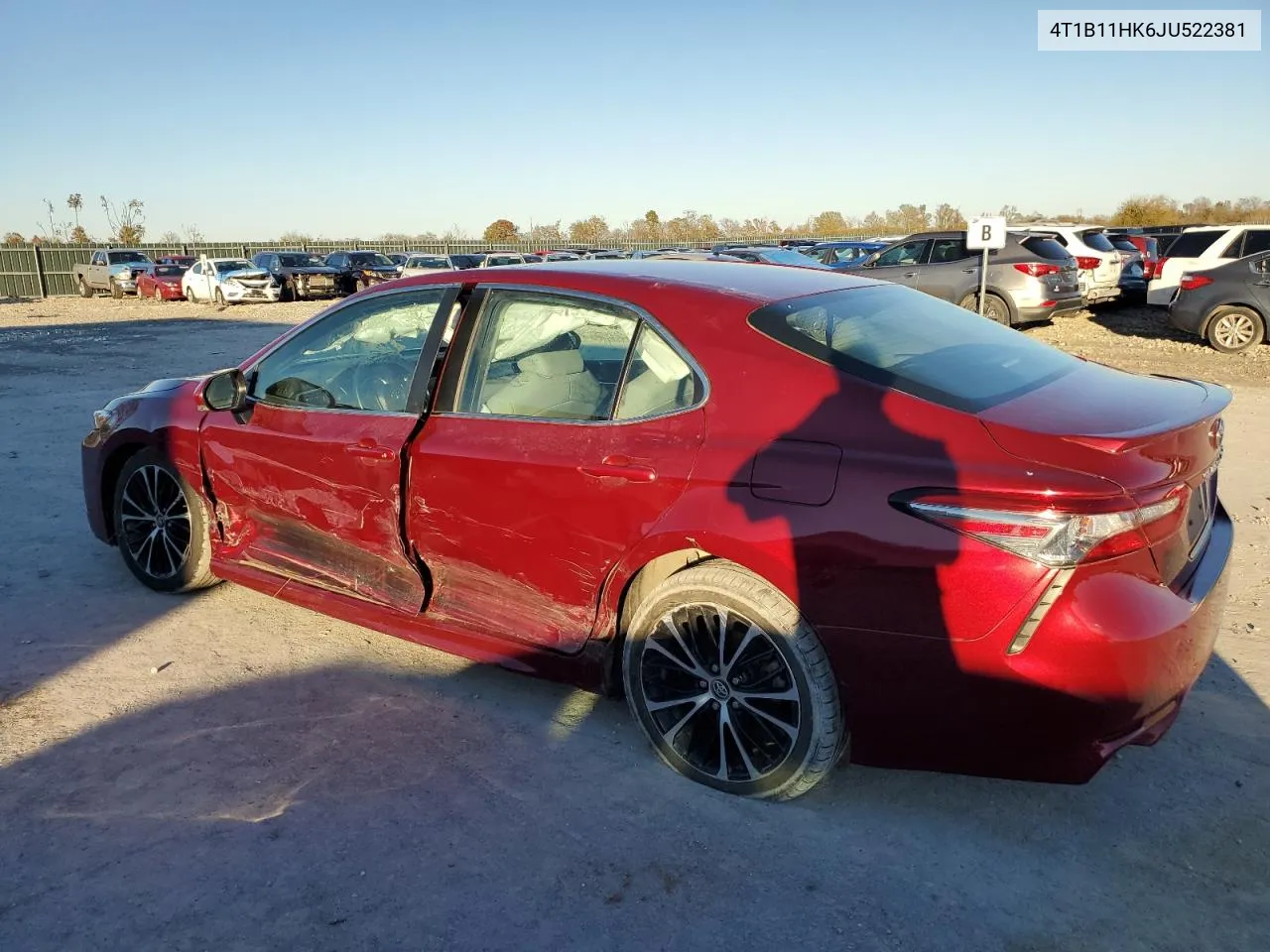 2018 Toyota Camry L VIN: 4T1B11HK6JU522381 Lot: 79619774