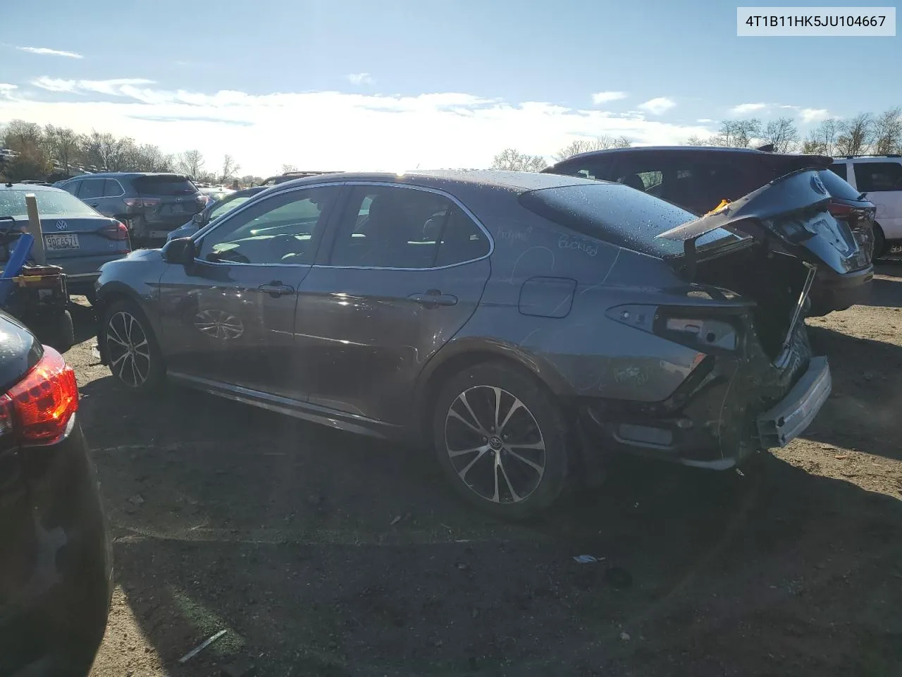 2018 Toyota Camry L VIN: 4T1B11HK5JU104667 Lot: 79721584