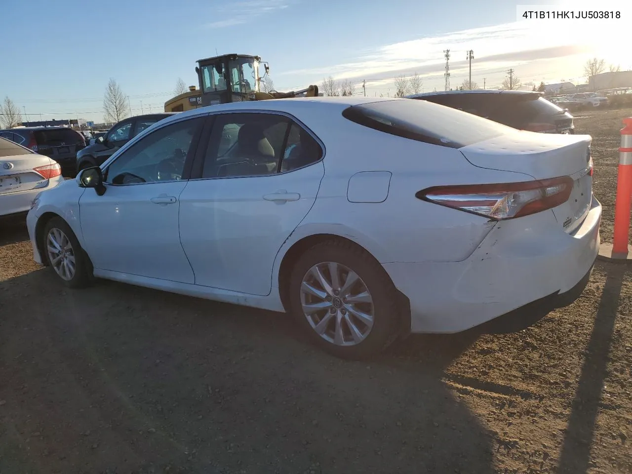 2018 Toyota Camry L VIN: 4T1B11HK1JU503818 Lot: 79771484