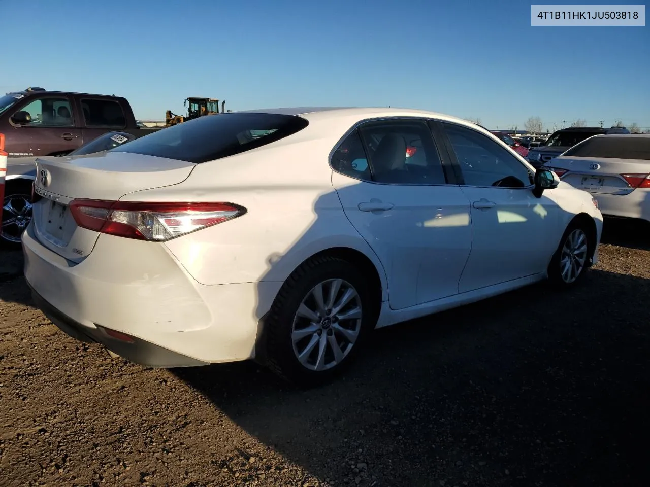 2018 Toyota Camry L VIN: 4T1B11HK1JU503818 Lot: 79771484