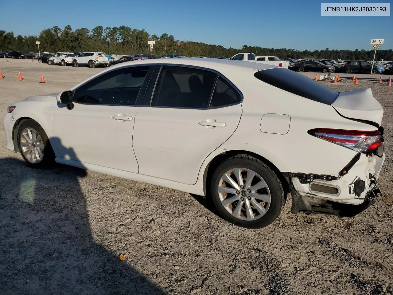 2018 Toyota Camry L VIN: JTNB11HK2J3030193 Lot: 79774724