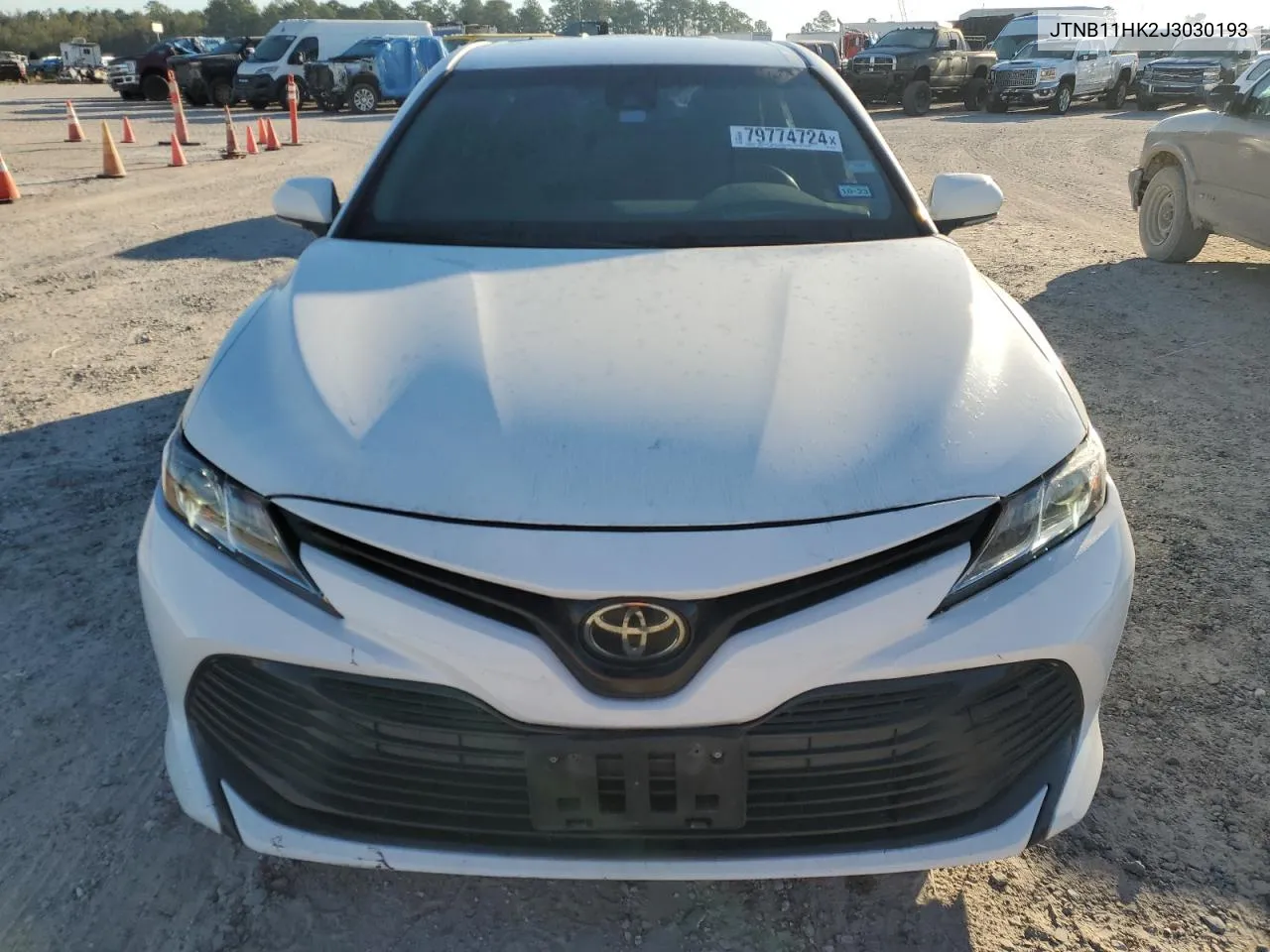 2018 Toyota Camry L VIN: JTNB11HK2J3030193 Lot: 79774724