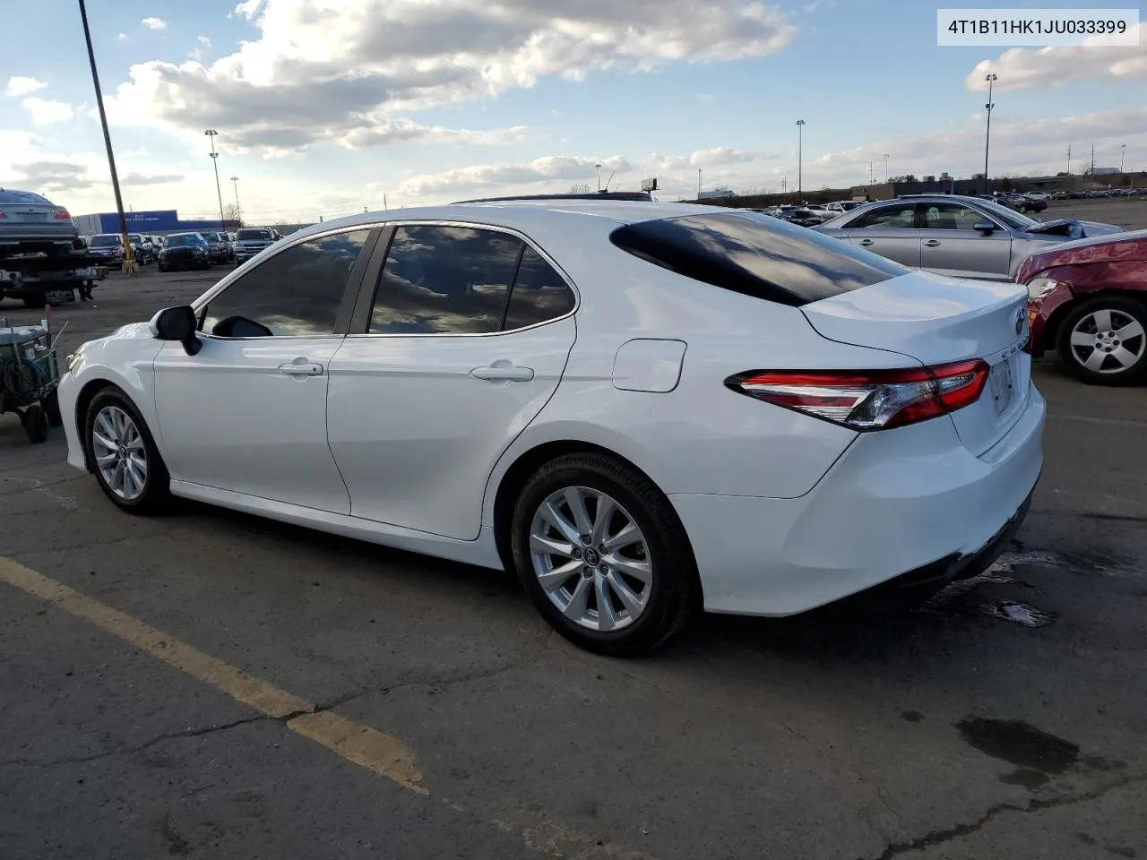 2018 Toyota Camry L VIN: 4T1B11HK1JU033399 Lot: 79812604