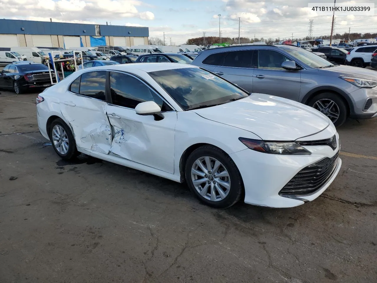 2018 Toyota Camry L VIN: 4T1B11HK1JU033399 Lot: 79812604