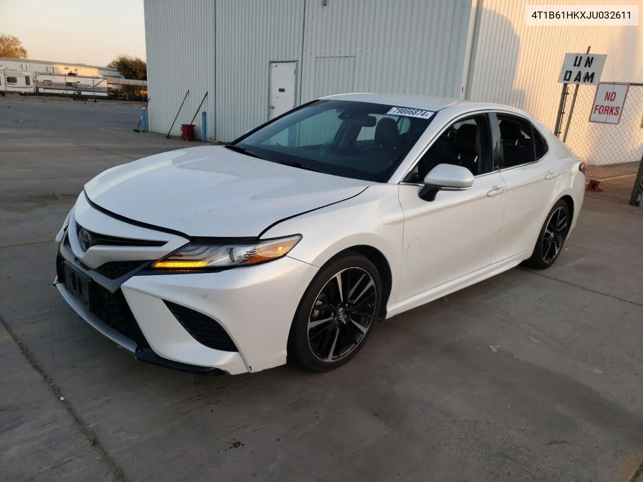 2018 Toyota Camry Xse VIN: 4T1B61HKXJU032611 Lot: 79866874