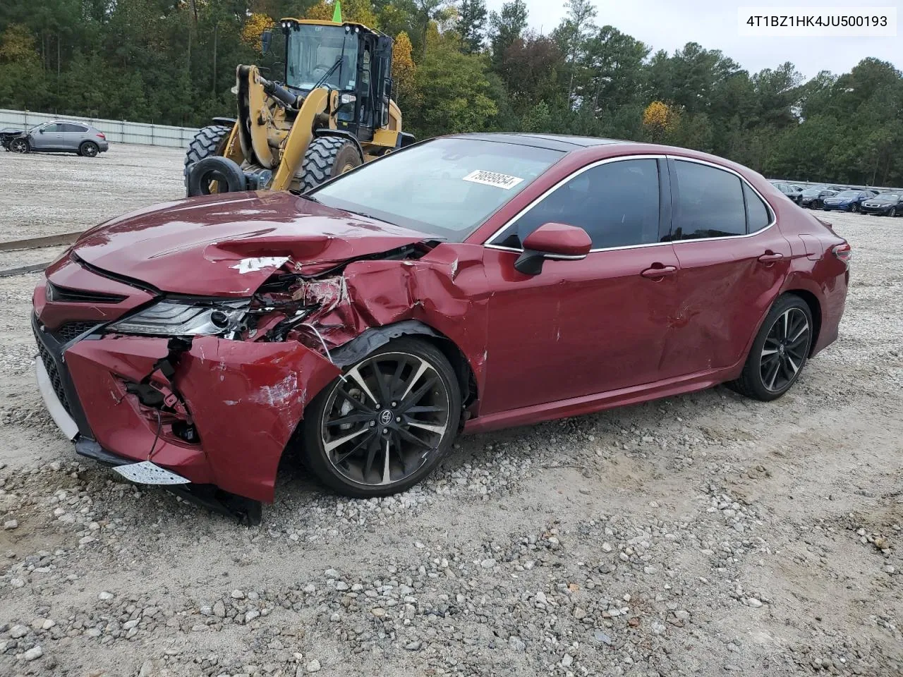 2018 Toyota Camry Xse VIN: 4T1BZ1HK4JU500193 Lot: 79899854