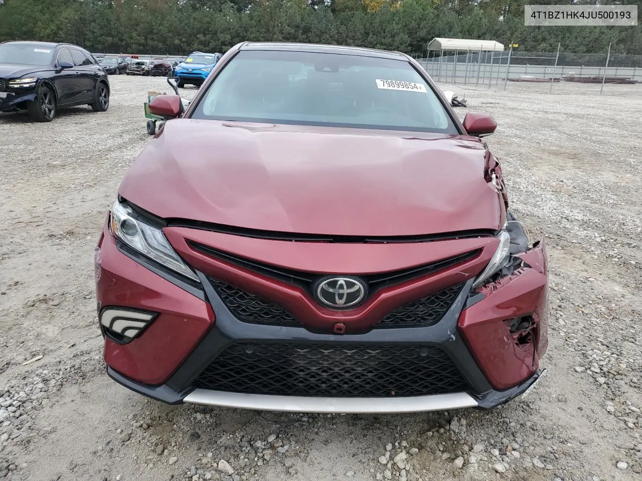 2018 Toyota Camry Xse VIN: 4T1BZ1HK4JU500193 Lot: 79899854