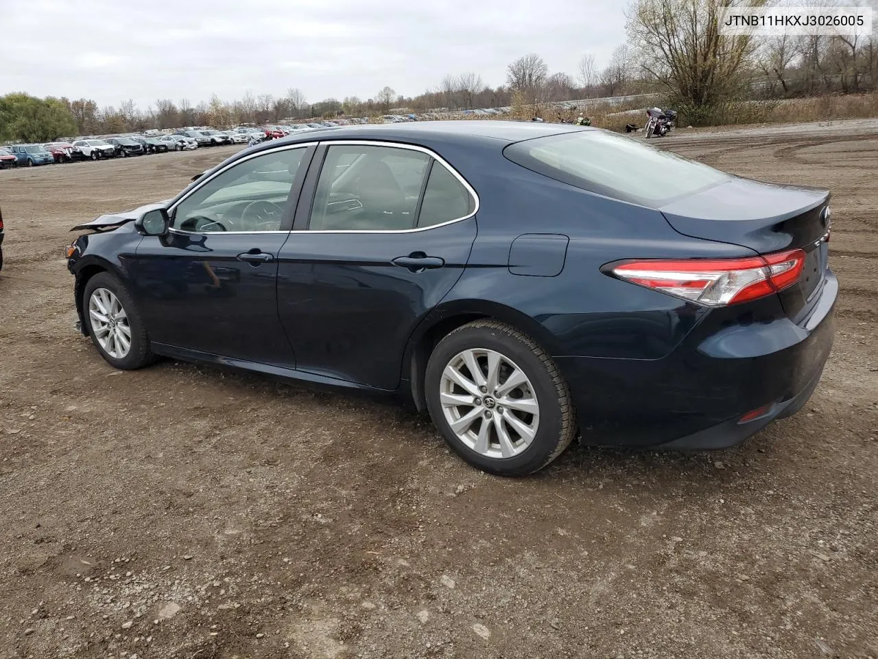 2018 Toyota Camry L VIN: JTNB11HKXJ3026005 Lot: 79931204