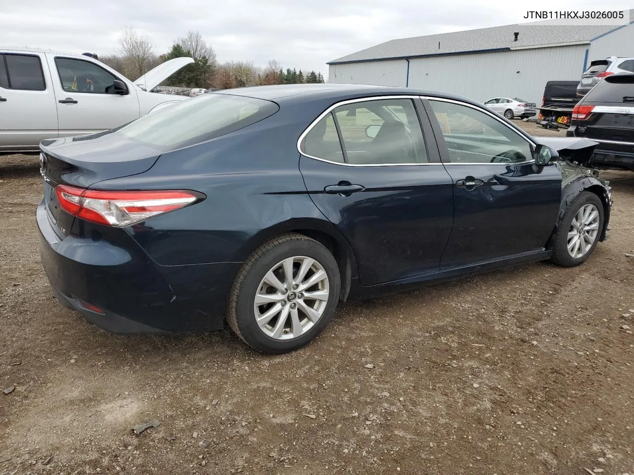 2018 Toyota Camry L VIN: JTNB11HKXJ3026005 Lot: 79931204