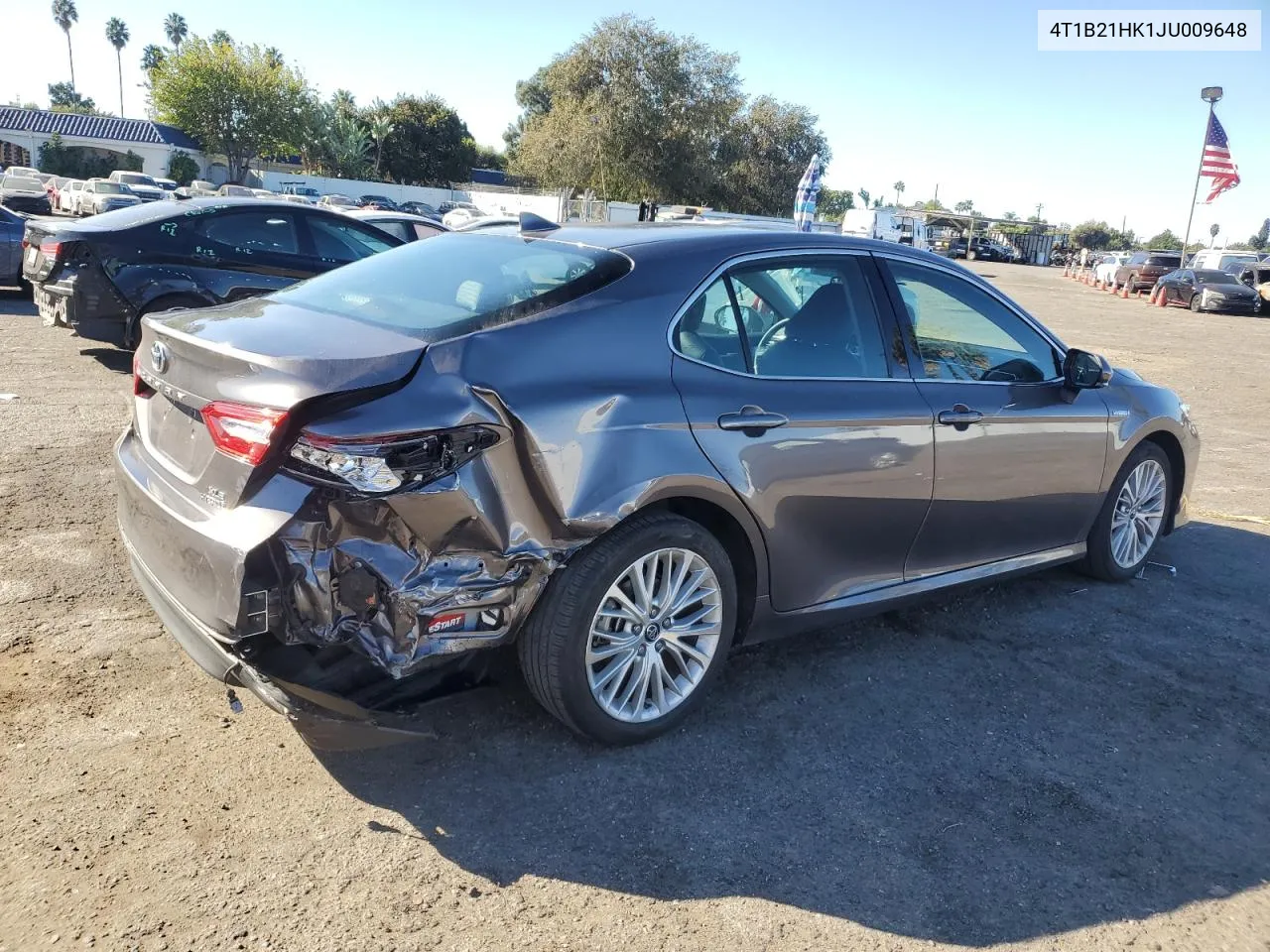 2018 Toyota Camry Hybrid VIN: 4T1B21HK1JU009648 Lot: 79939474