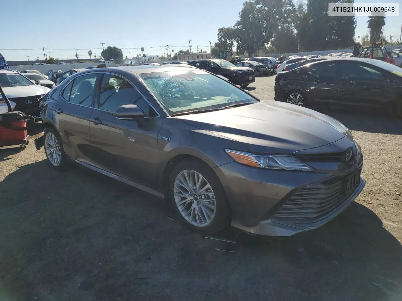 2018 Toyota Camry Hybrid VIN: 4T1B21HK1JU009648 Lot: 79939474