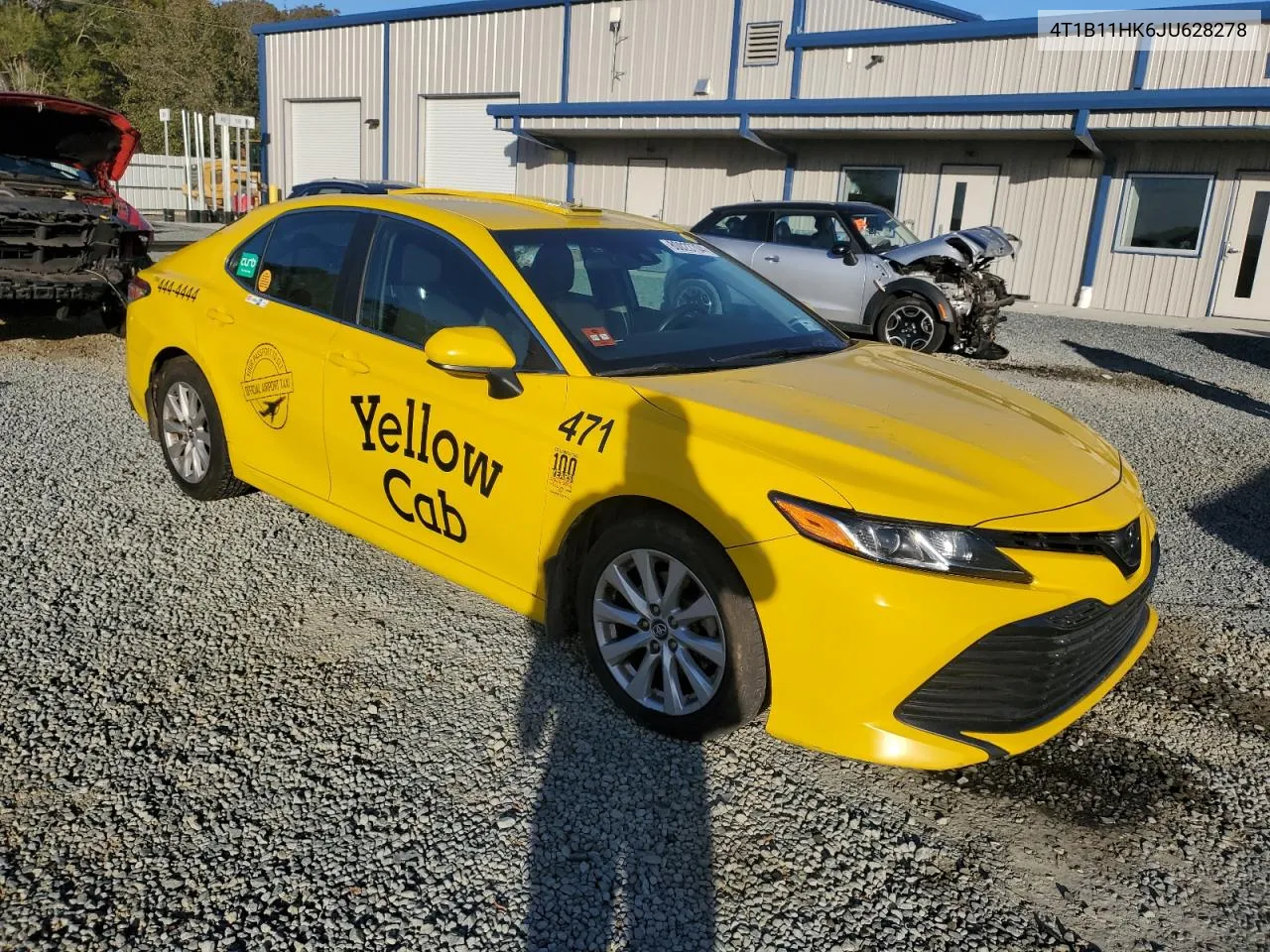 2018 Toyota Camry L VIN: 4T1B11HK6JU628278 Lot: 80023704