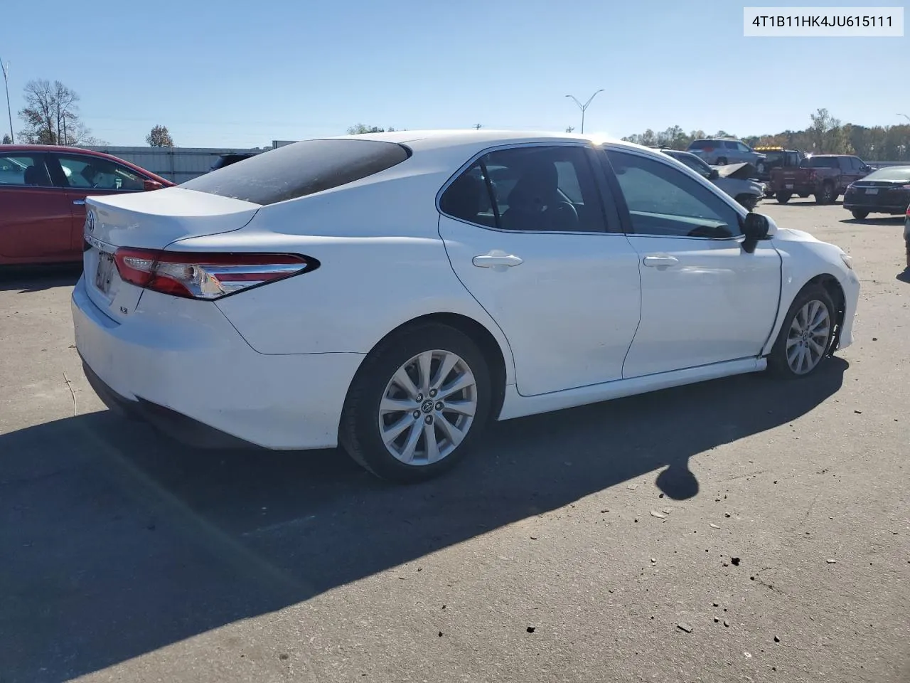 2018 Toyota Camry L VIN: 4T1B11HK4JU615111 Lot: 80116224