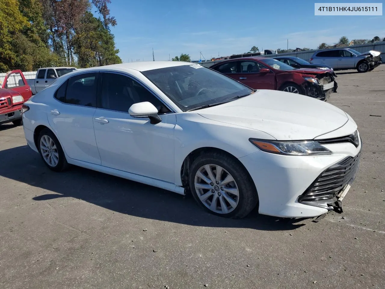 2018 Toyota Camry L VIN: 4T1B11HK4JU615111 Lot: 80116224