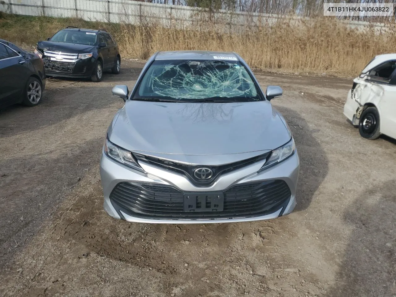 2018 Toyota Camry L VIN: 4T1B11HK4JU063822 Lot: 80126214