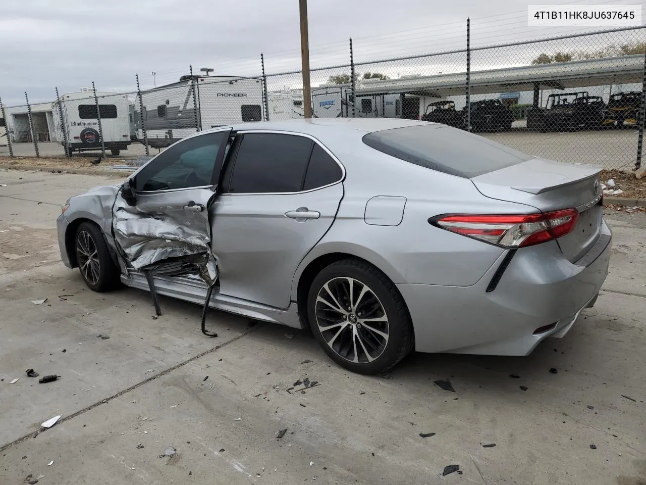 2018 Toyota Camry L VIN: 4T1B11HK8JU637645 Lot: 80172144