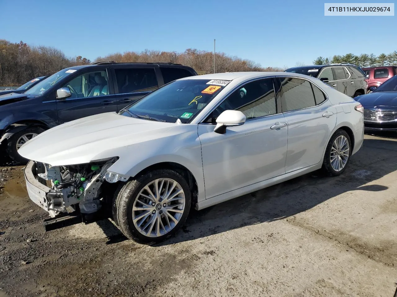 2018 Toyota Camry L VIN: 4T1B11HKXJU029674 Lot: 80186384