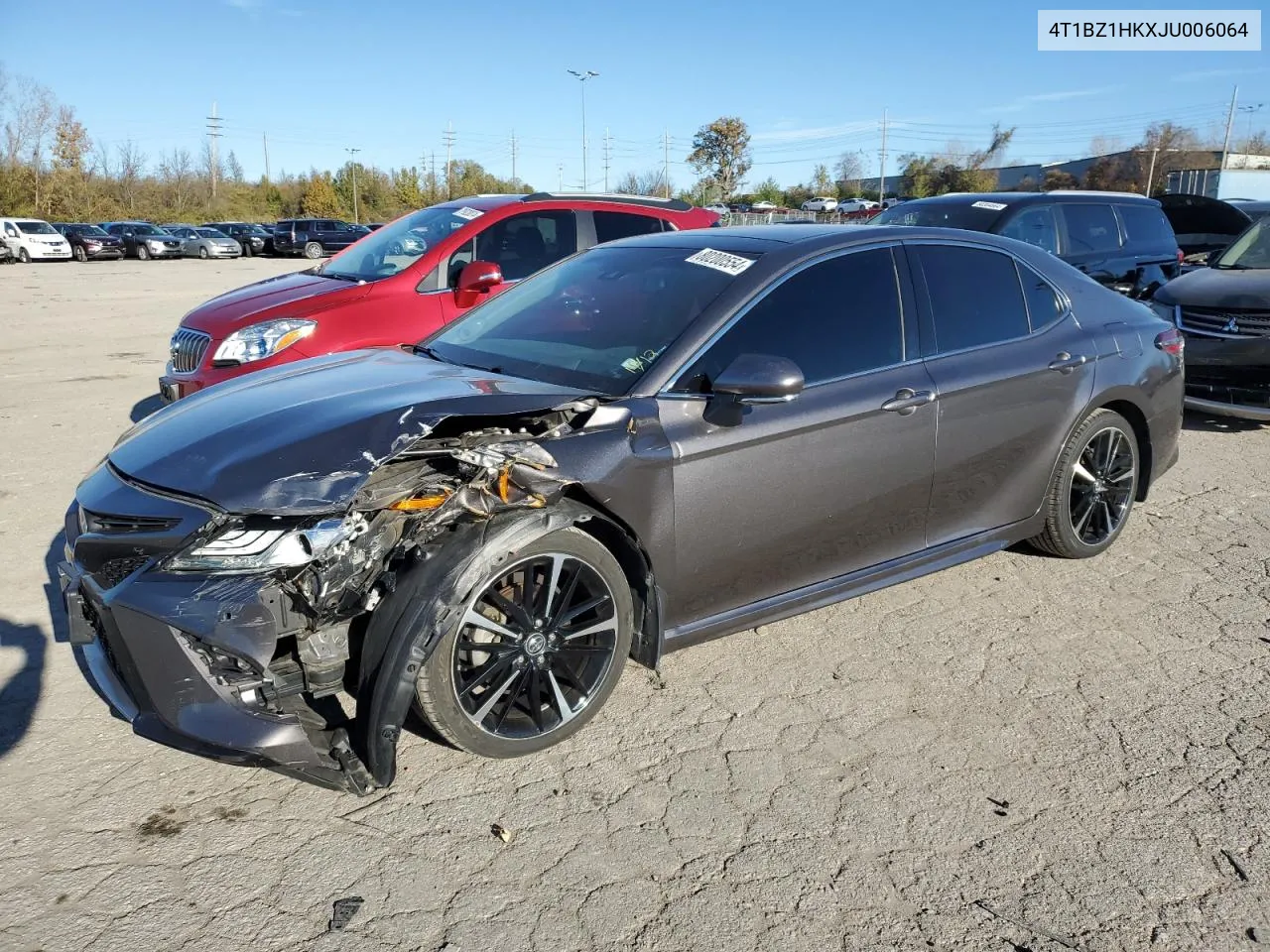 2018 Toyota Camry Xse VIN: 4T1BZ1HKXJU006064 Lot: 80200554