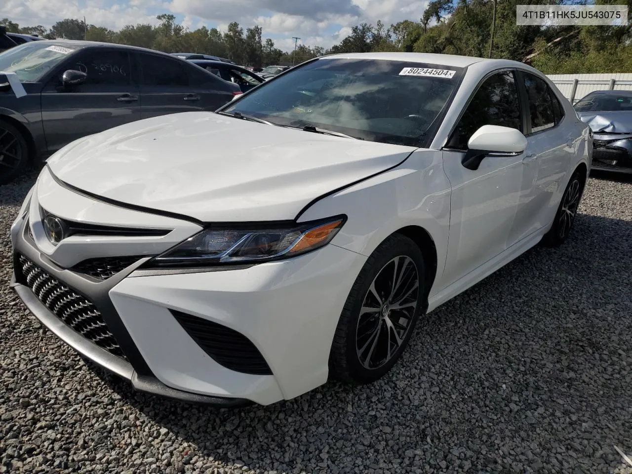 2018 Toyota Camry L VIN: 4T1B11HK5JU543075 Lot: 80244504