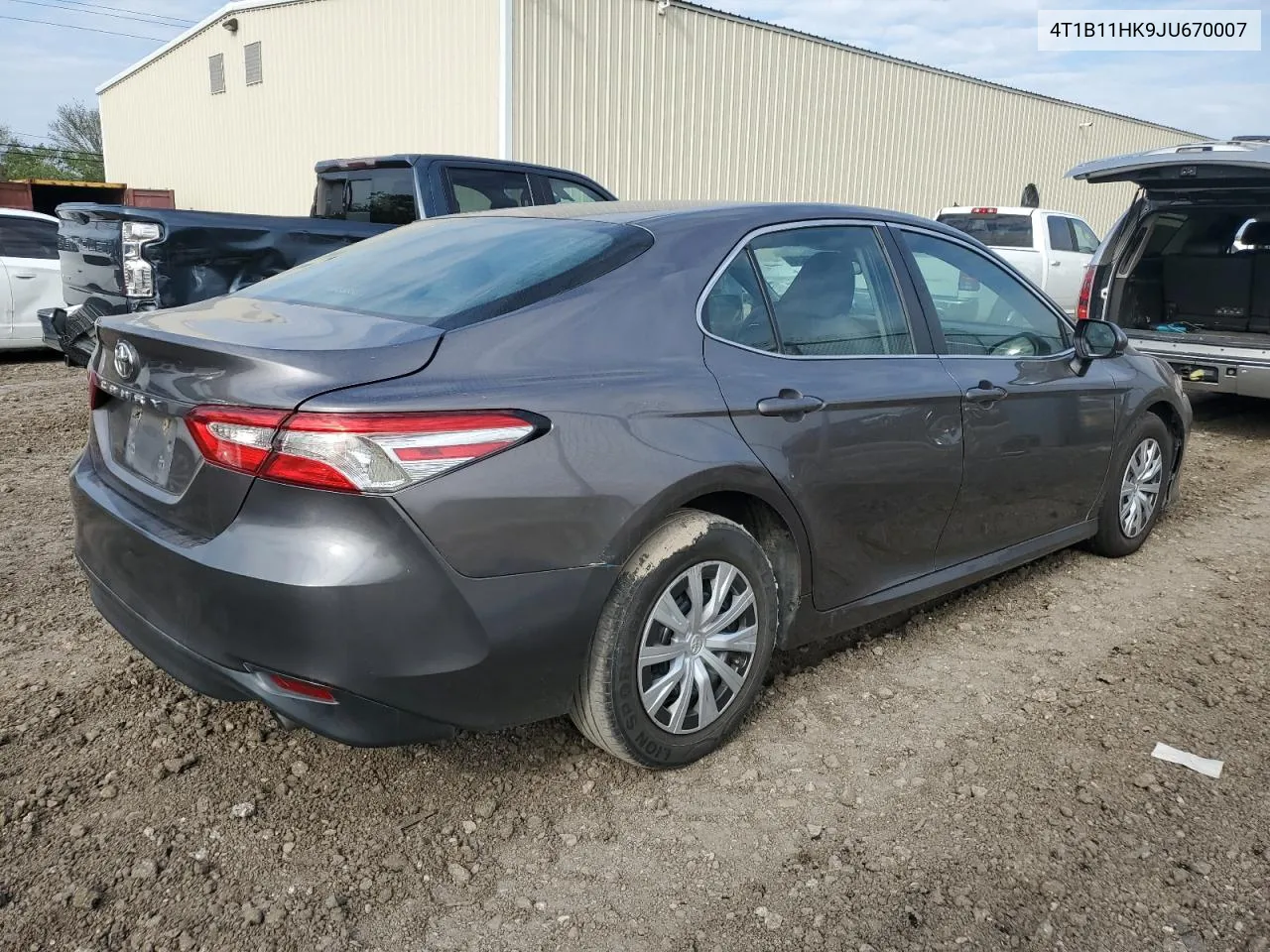 2018 Toyota Camry L VIN: 4T1B11HK9JU670007 Lot: 80395524