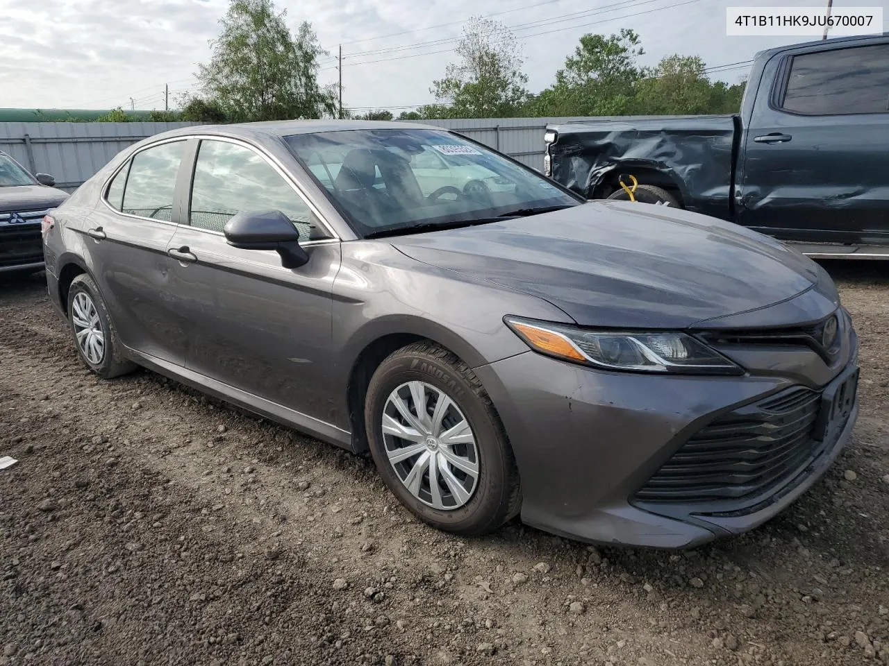 2018 Toyota Camry L VIN: 4T1B11HK9JU670007 Lot: 80395524