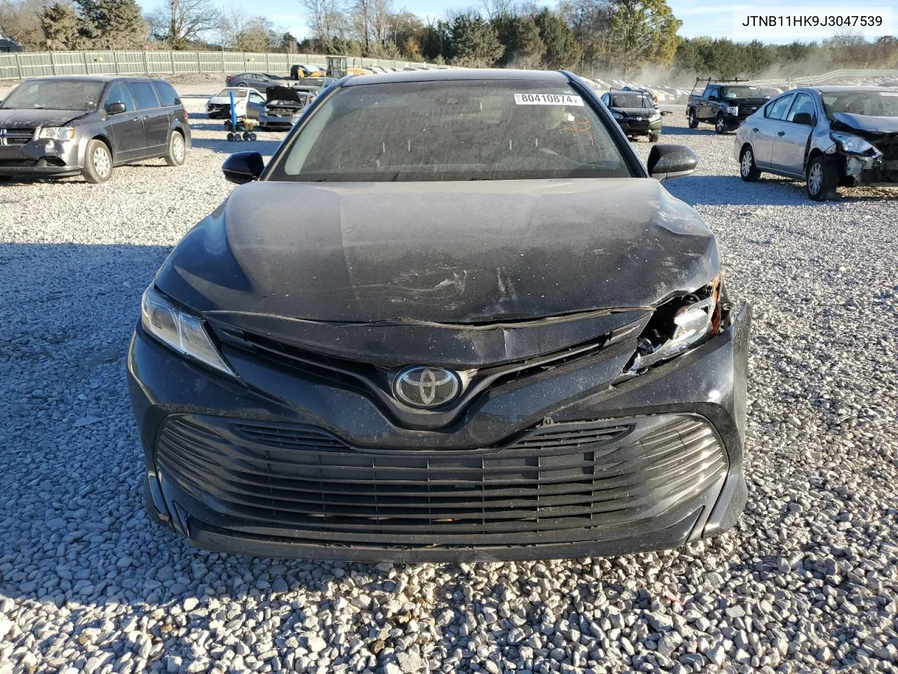 2018 Toyota Camry L VIN: JTNB11HK9J3047539 Lot: 80410874