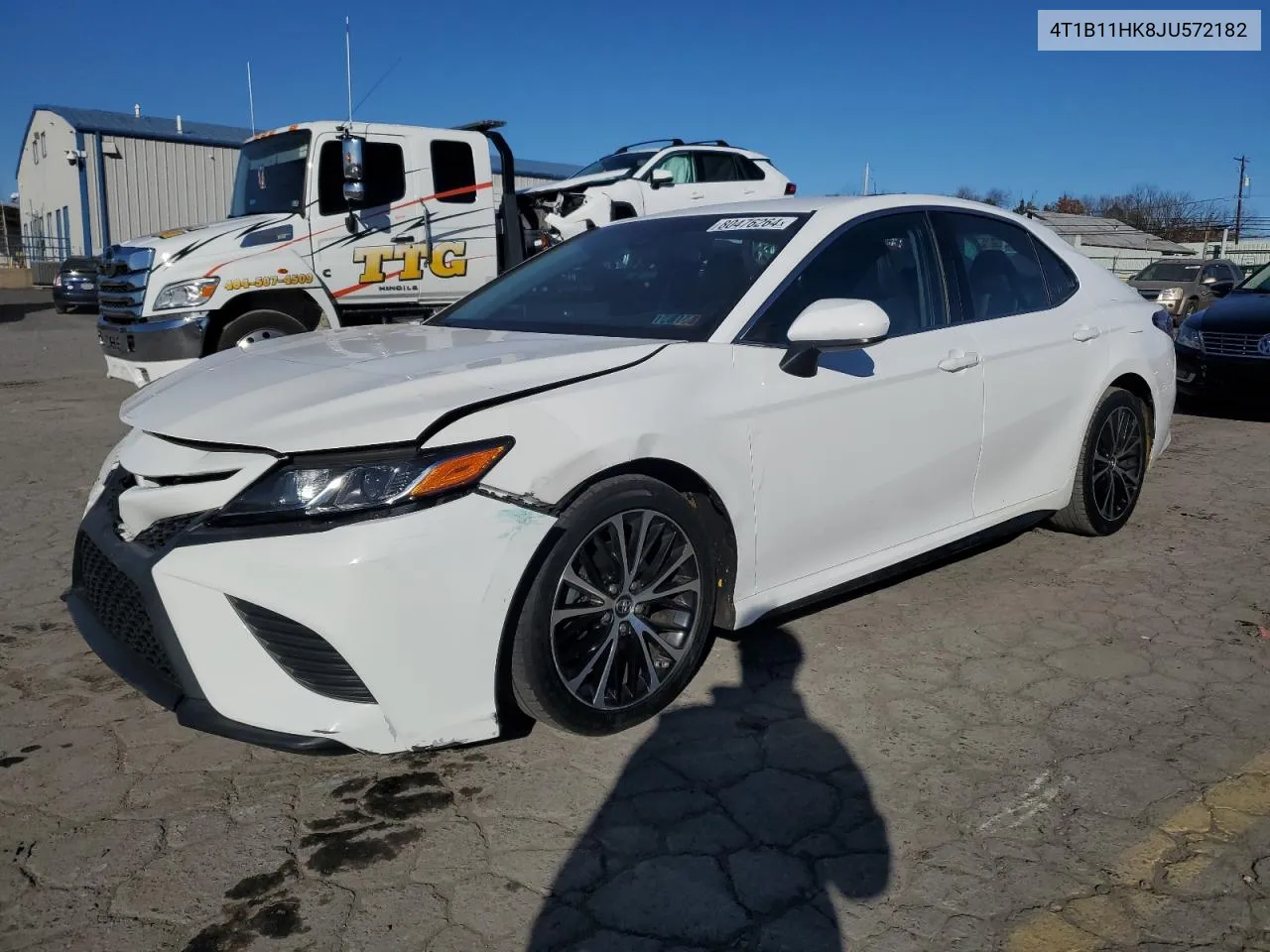 2018 Toyota Camry L VIN: 4T1B11HK8JU572182 Lot: 80476264