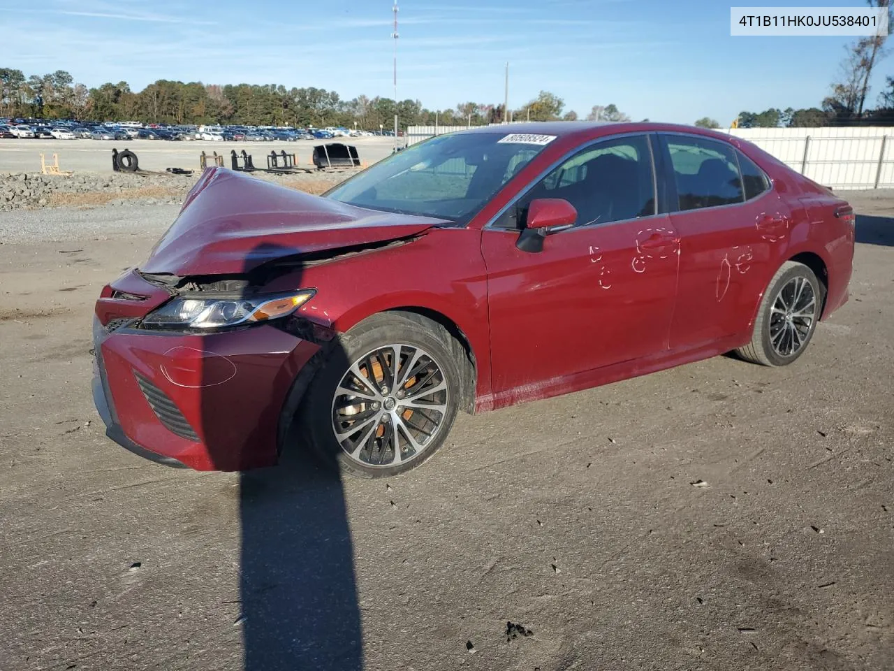 2018 Toyota Camry L VIN: 4T1B11HK0JU538401 Lot: 80508524