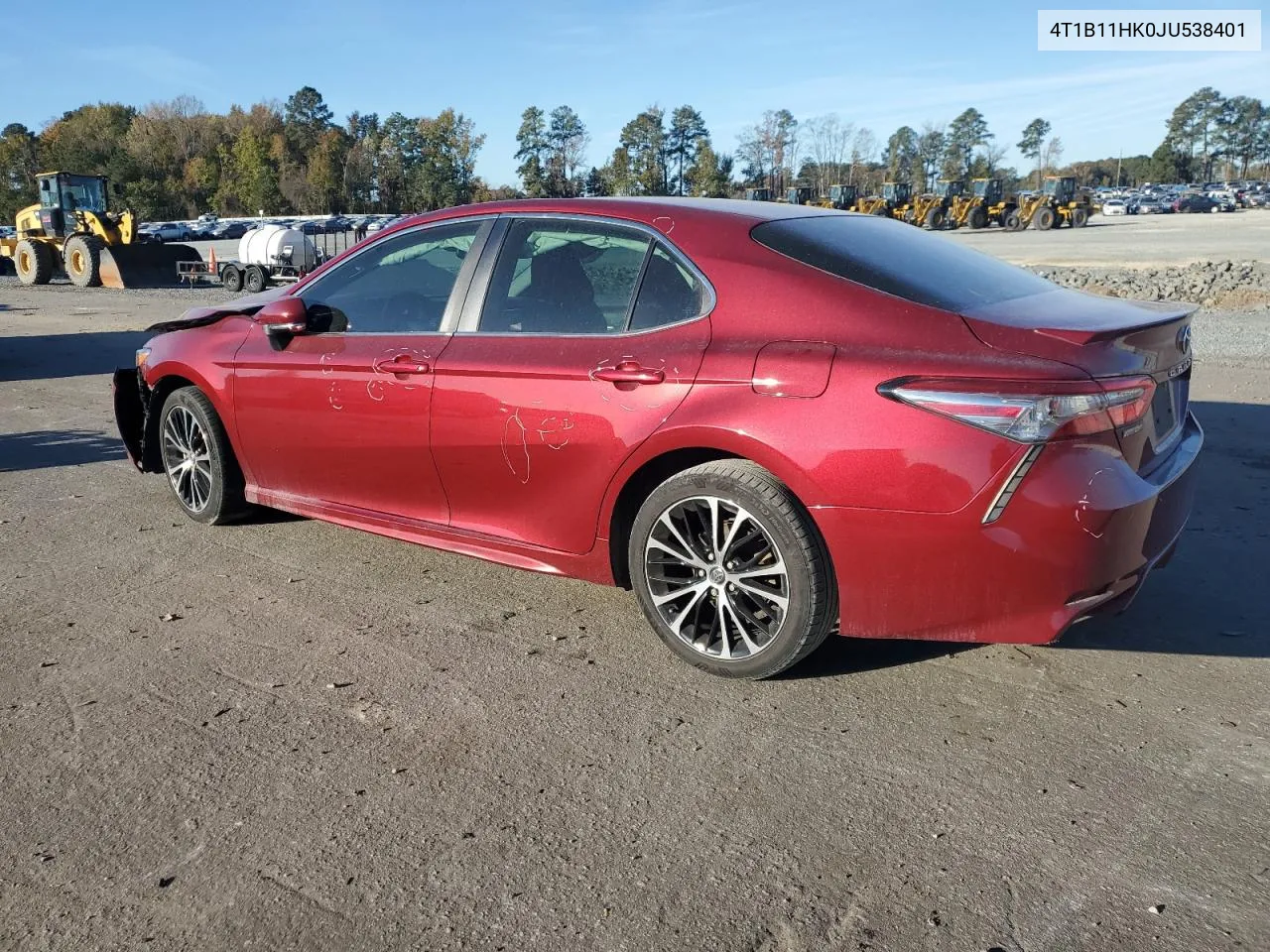 2018 Toyota Camry L VIN: 4T1B11HK0JU538401 Lot: 80508524