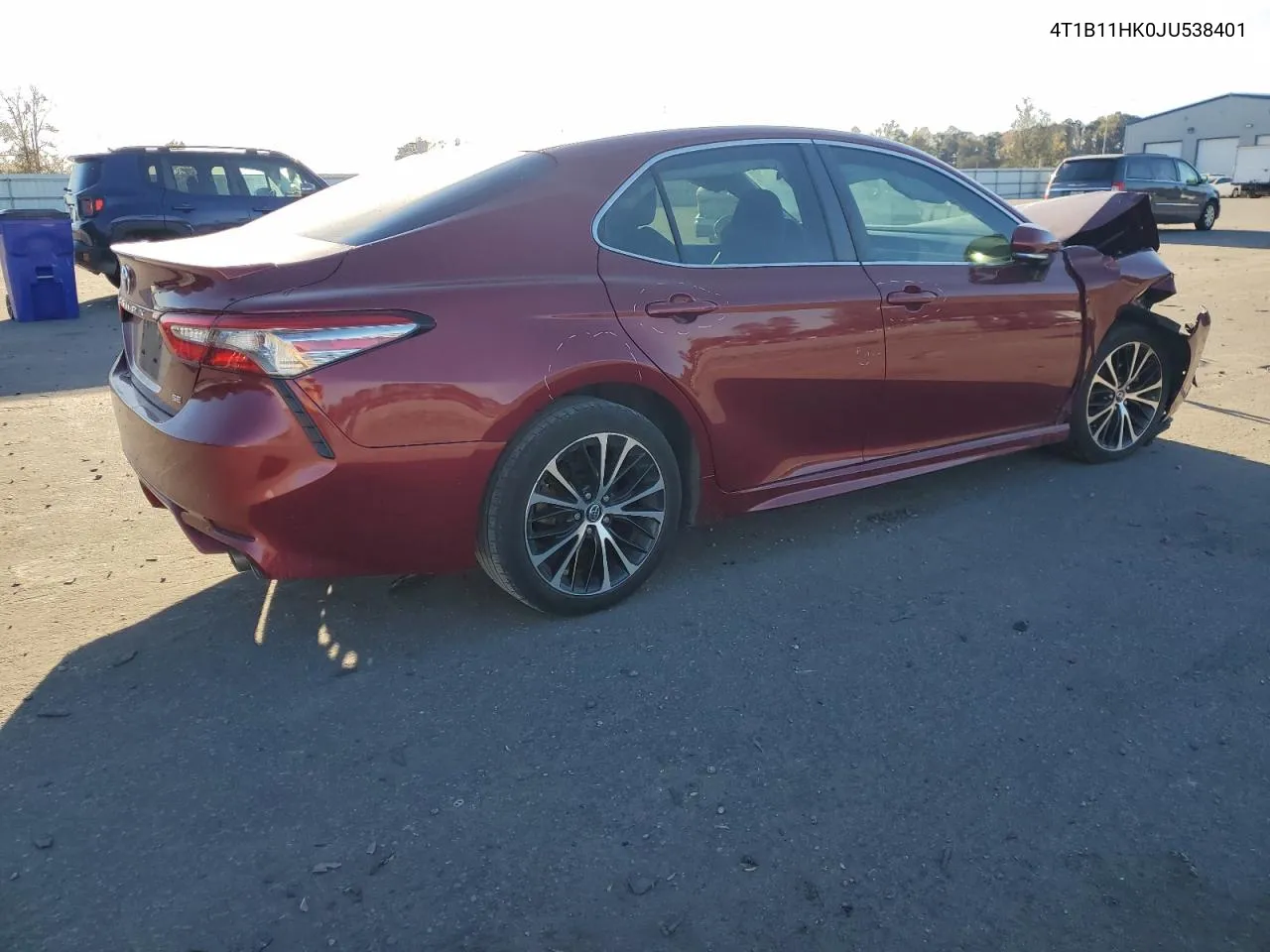 2018 Toyota Camry L VIN: 4T1B11HK0JU538401 Lot: 80508524