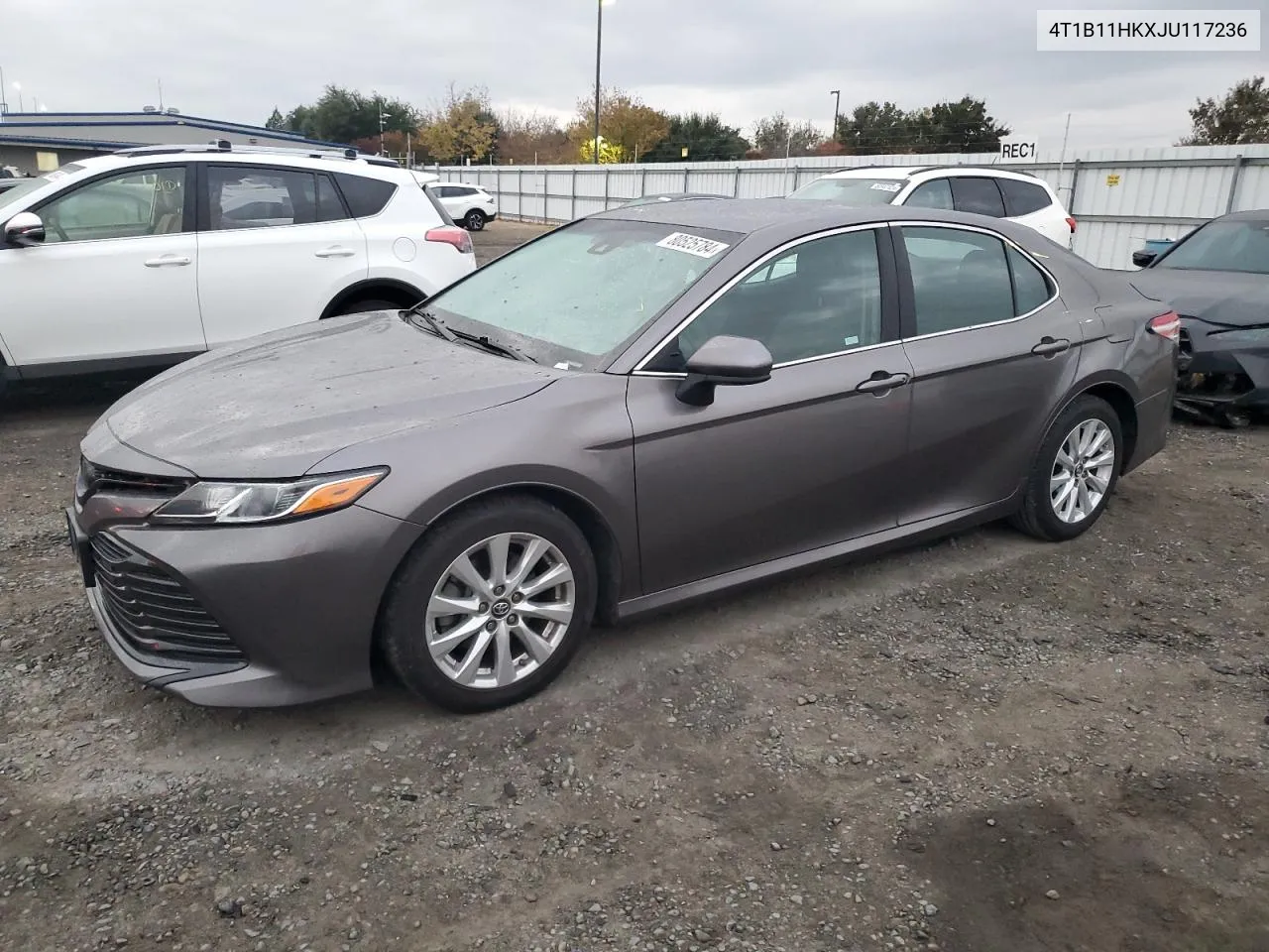 2018 Toyota Camry L VIN: 4T1B11HKXJU117236 Lot: 80525784