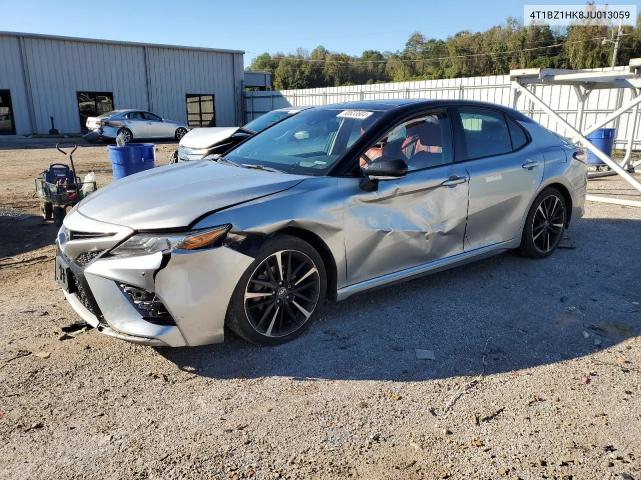 2018 Toyota Camry Xse VIN: 4T1BZ1HK8JU013059 Lot: 80633604